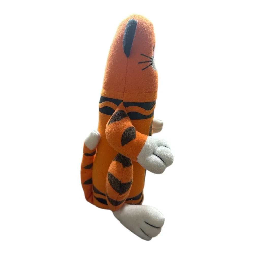 2008 Crayola Color Orange Tiger Plush Stuffed Toy Crayon Nanco 9